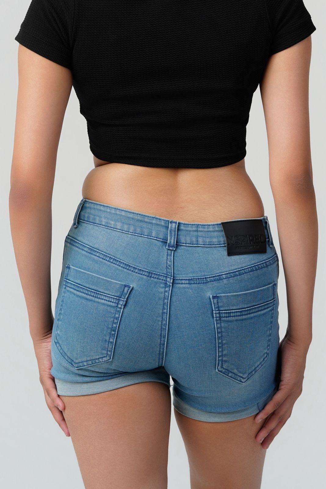 The Sculpted Mini Denim Short