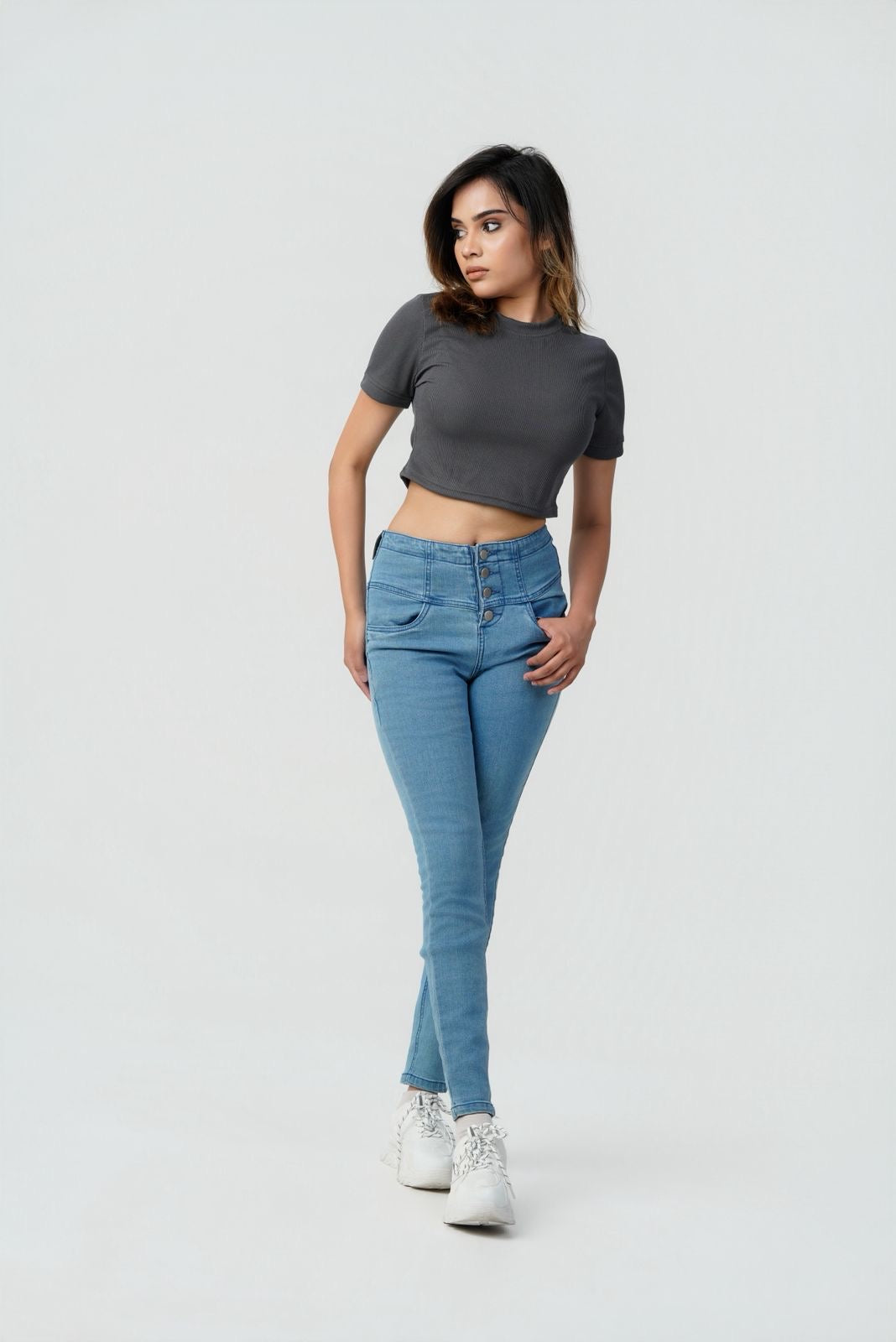 High Waist Skinny