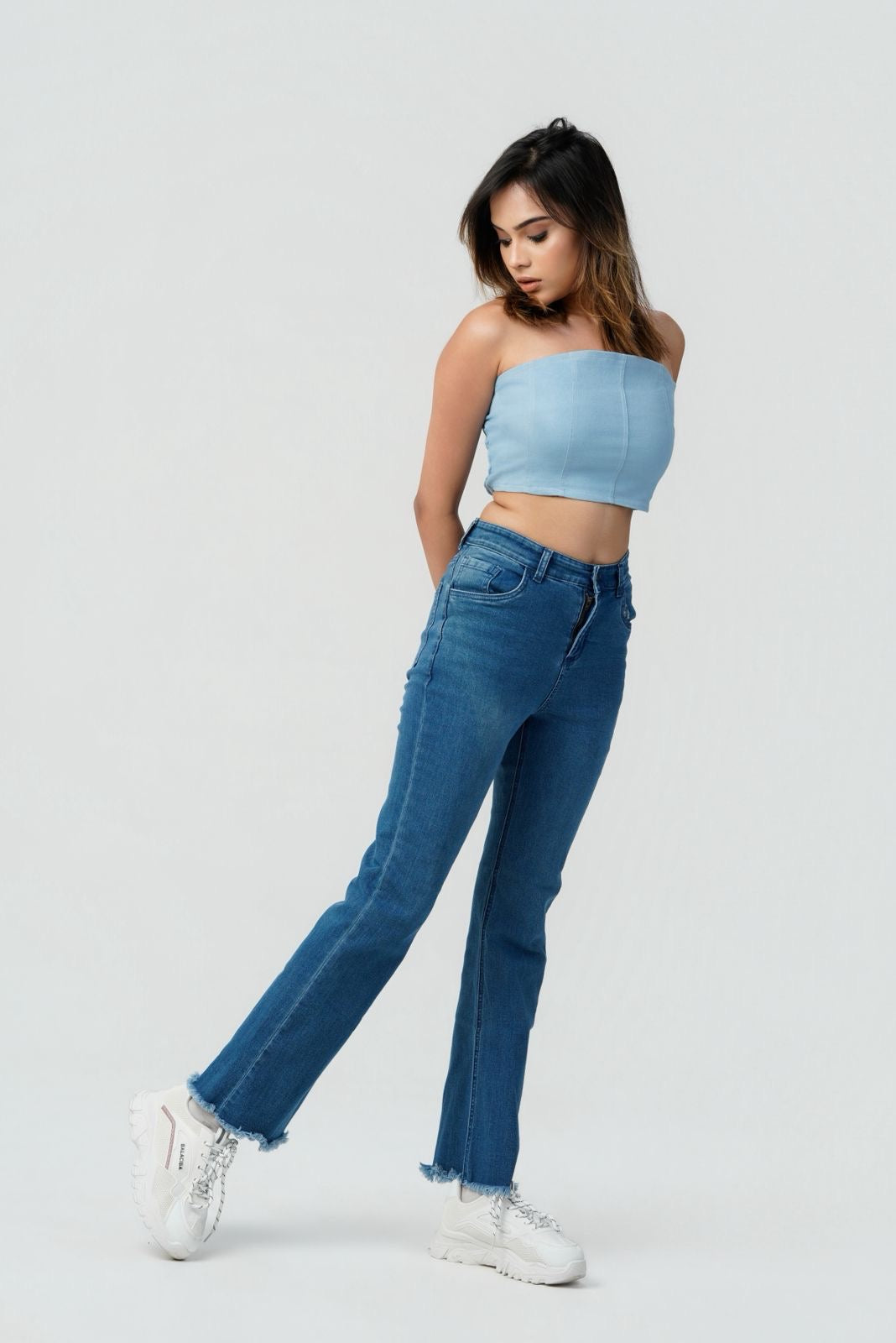 Aria Paneled Tube Top