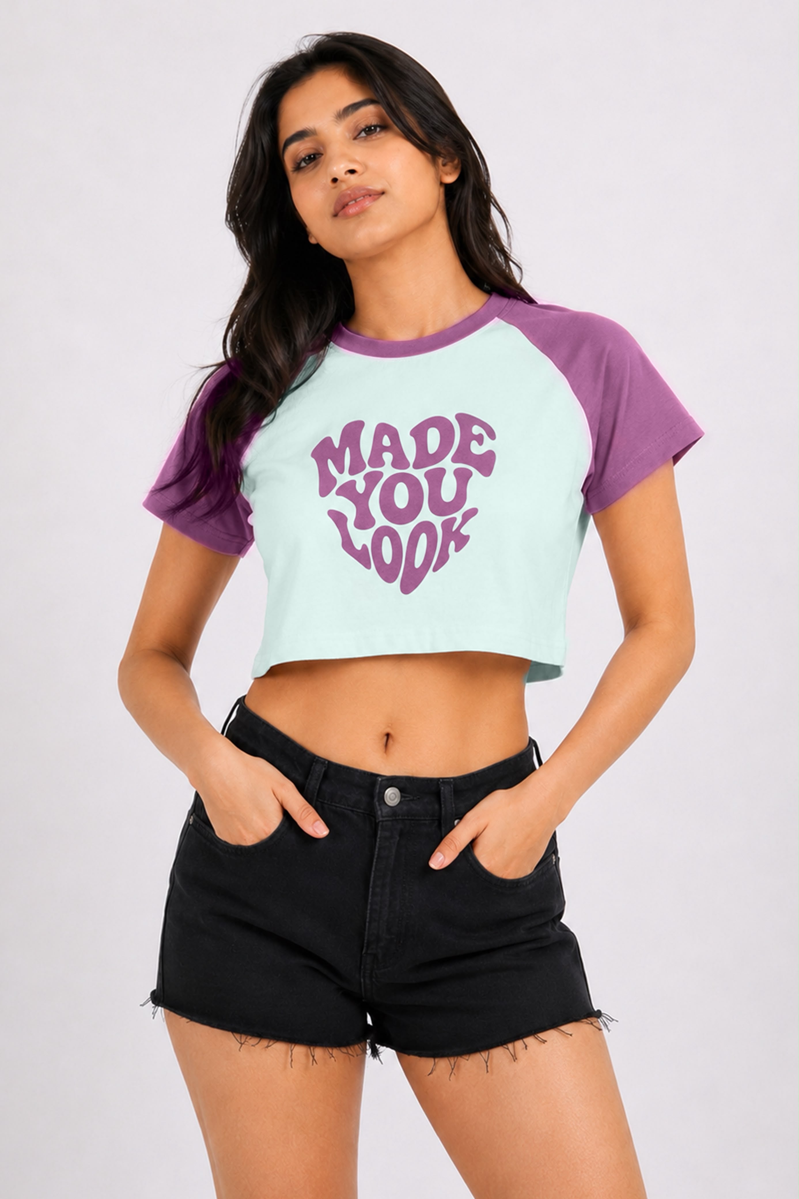 Made You Look Crop Top