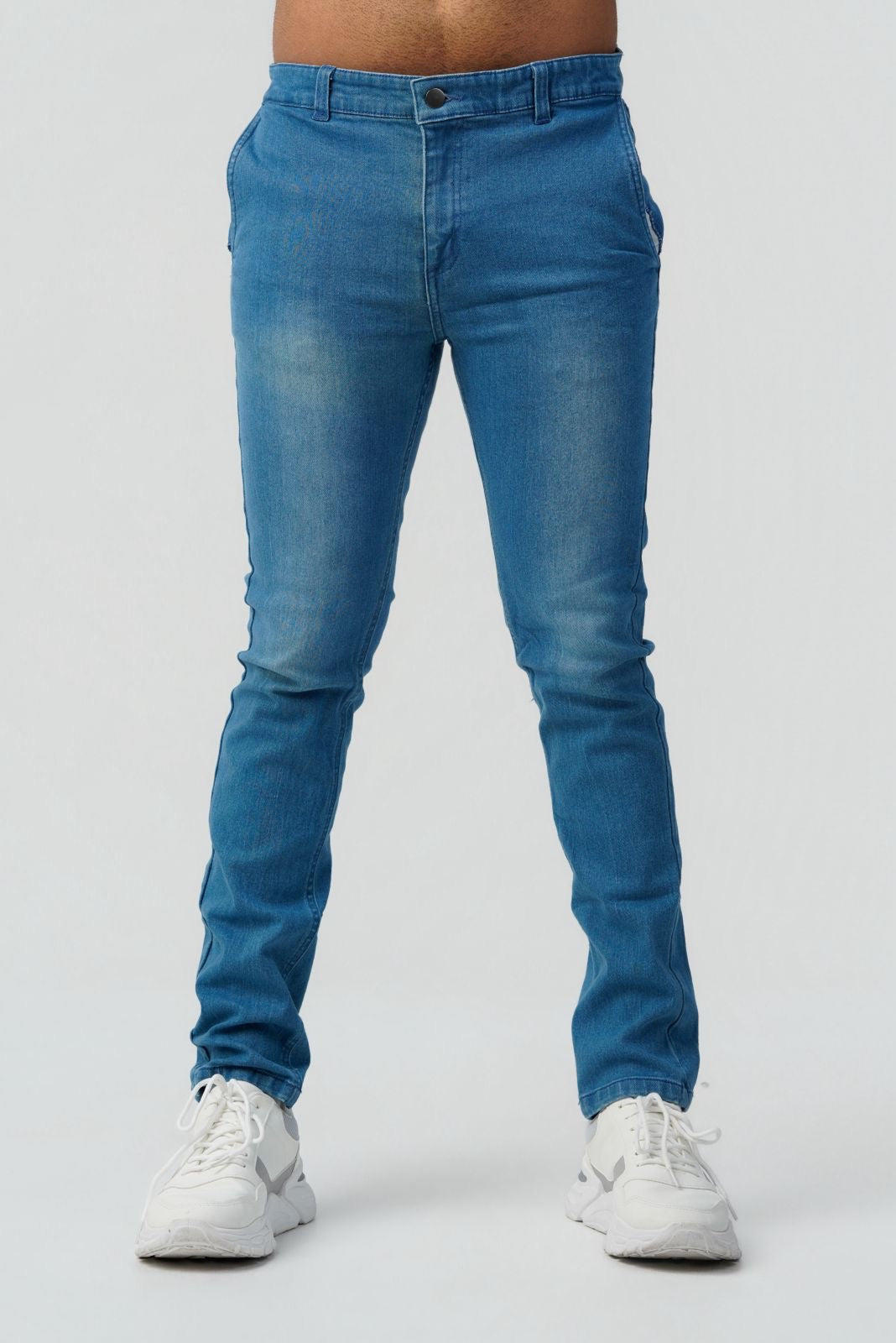 Slant Front Pocket Denim