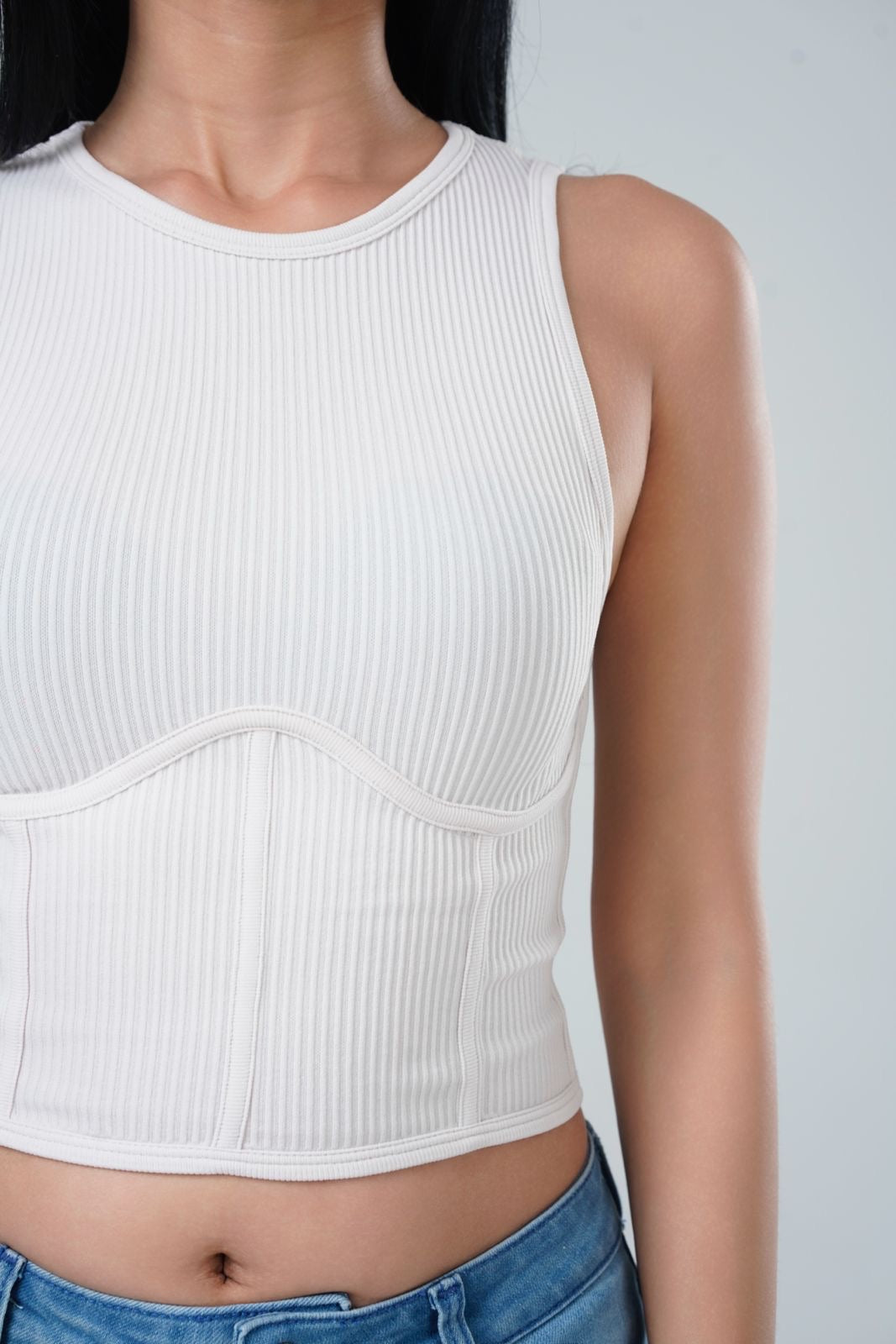 Nova Sculpted Ribbed Top