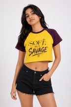 Soft But Savage Crop Top
