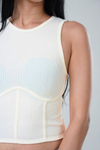 Nova Sculpted Ribbed Top