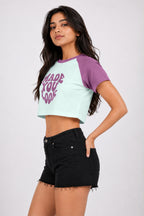 Made You Look Crop Top