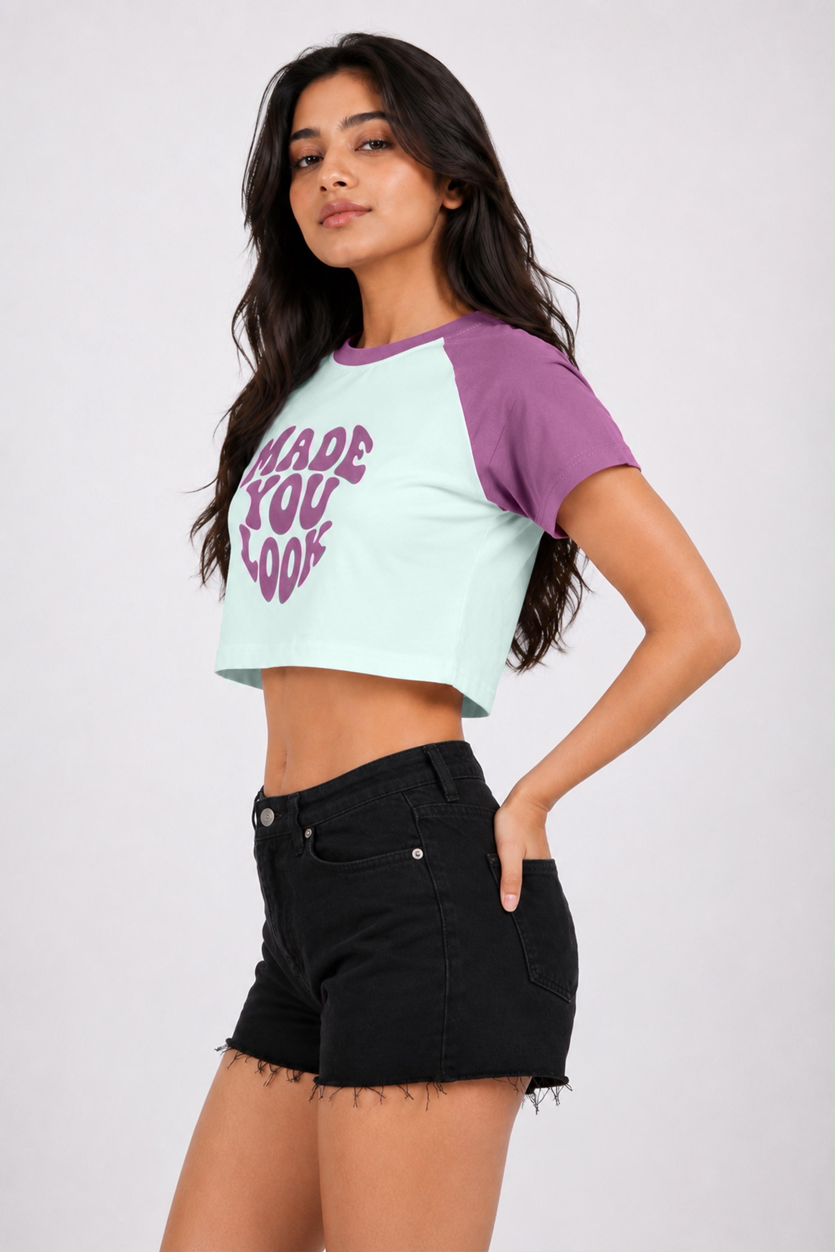 Made You Look Crop Top