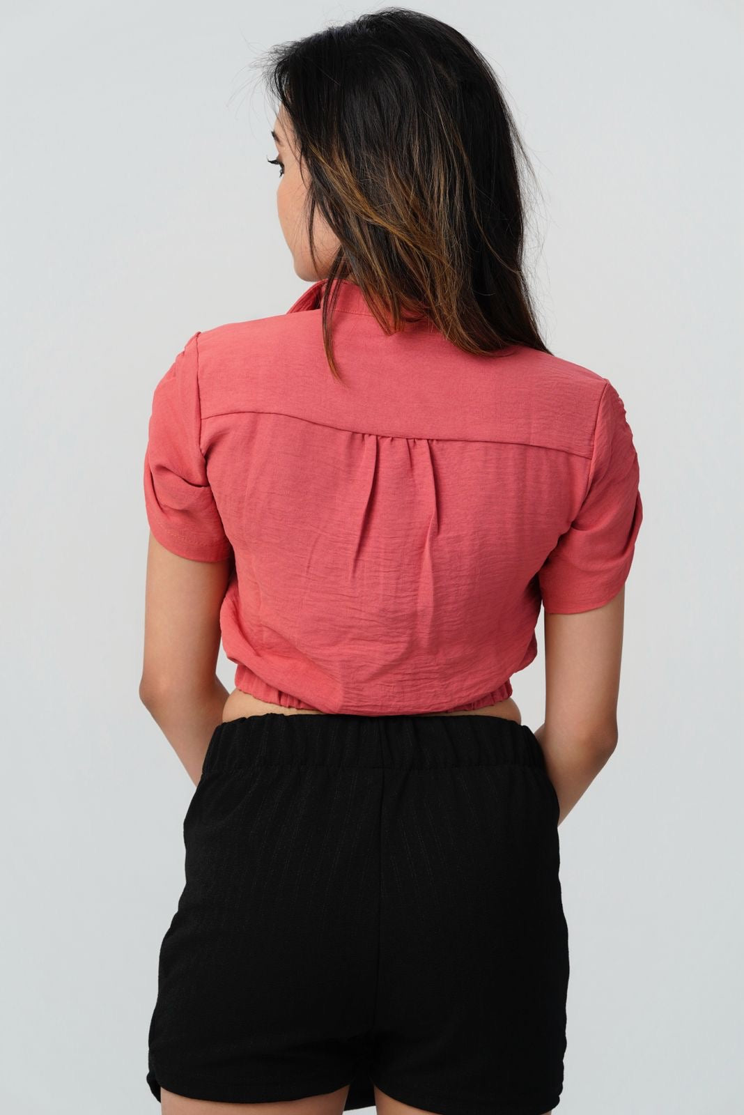 Aria Utility Crop Shirt