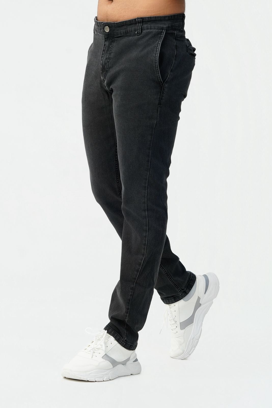 Slant Front Pocket Denim