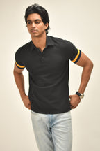 Retro-Stripe Polo