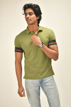 Retro-Stripe Polo