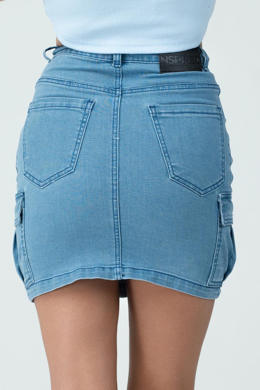 Girls Side Pocket Skirt