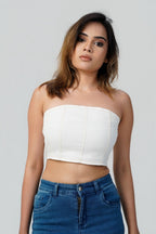 Aria Paneled Tube Top