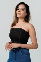Aria Paneled Tube Top