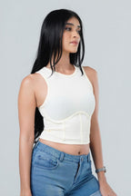 Nova Sculpted Ribbed Top