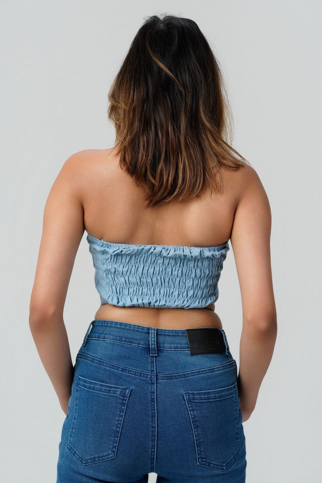 Aria Paneled Tube Top