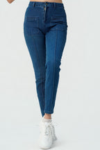 Front Pocket High Rise Skinny