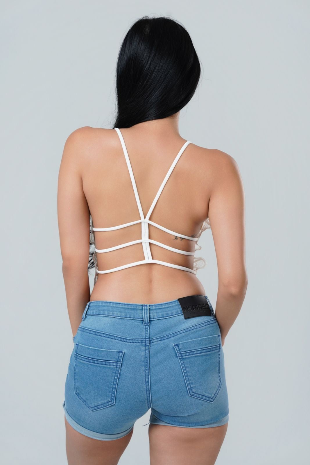 Butterfly Lace Cami Crop Top