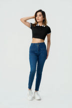 Front Pocket High Rise Skinny